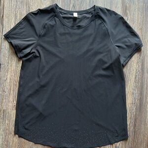 lululemon athletica Black Short Sleeve Tee